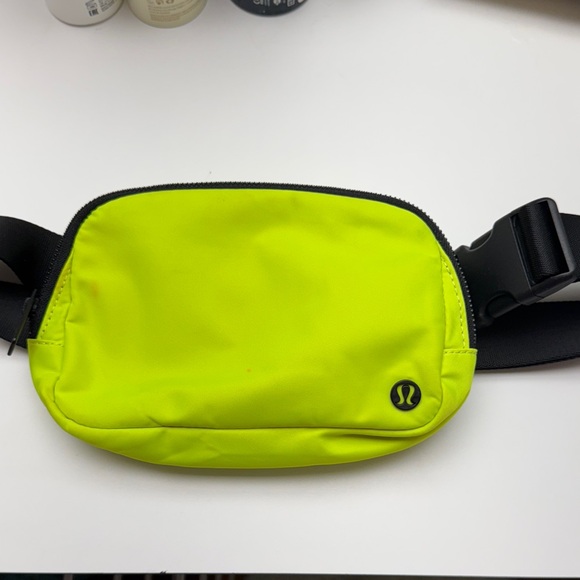 lululemon athletica Handbags - lululemon athletica neon lime Belt Bag